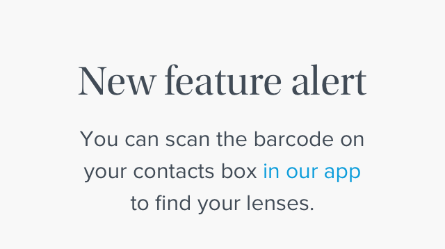 New feature alert