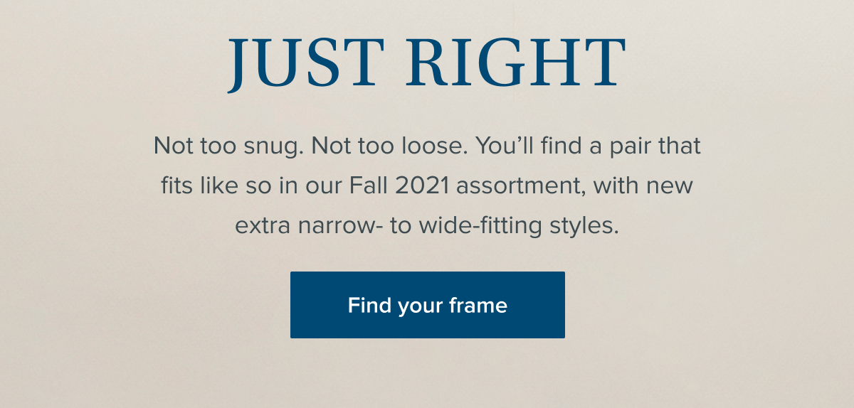 Find your frame