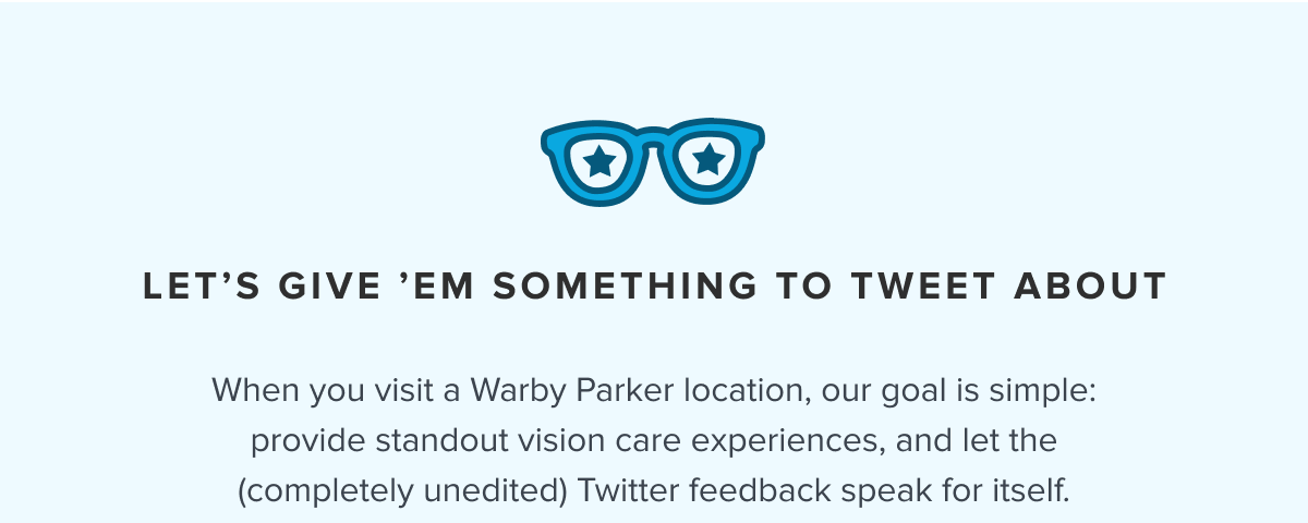 Let's give 'em something to tweet about